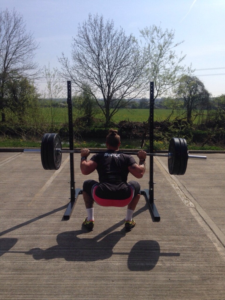 Will Harvey outdoor squat